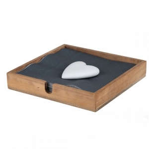 NAPKIN HOLDER HEART 