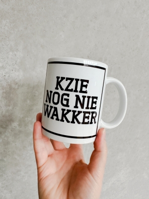 KZIE NOG NIE WAKKER 