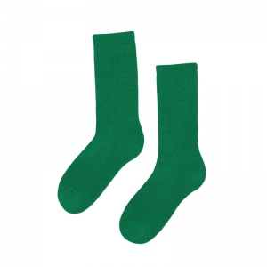 ORGANIC ACTIVE SOCKS KELLY GREEN