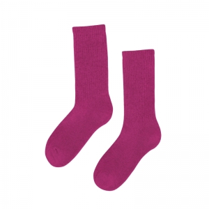 ORGANIC ACTIVE SOCKS MAGENTA BLAZE