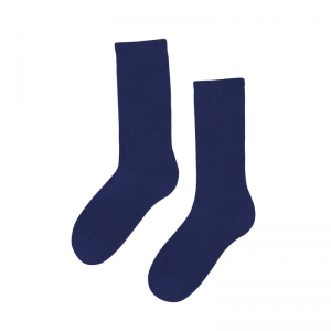 ORGANIC ACTIVE SOCKS NAVY BLUE