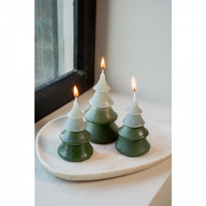 CANDLE TREE LAYER DUO L GREEN