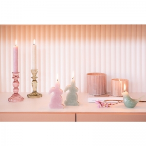CANDLE BUNNY CELADON