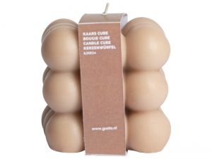 GUSTA KAARS CUBE 8,5x8cm  ROZE