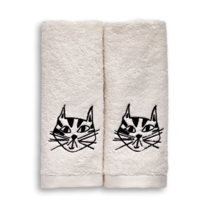 GASTENDOEKJES - SET VAN 2 - CAT 