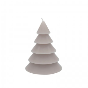 TREE CANDLE LIGHT GREY