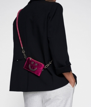 WALLET SMILE NEON PINK