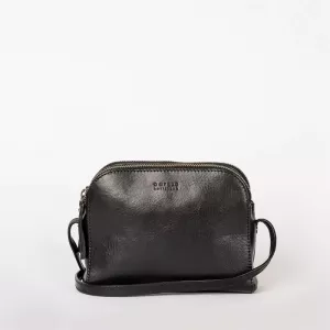 EMILY - BLACK STROMBOLI LEATHER FULL  BLACK