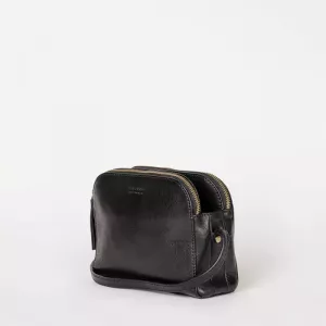 EMILY - BLACK STROMBOLI LEATHER FULL  BLACK