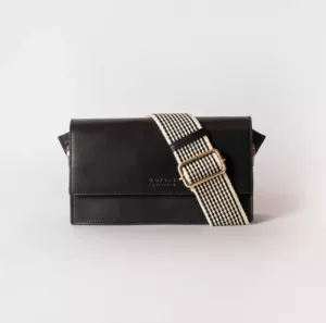 STELLA - BAG BLACK CLASSIC LEATHER ZWART