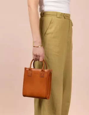 JACKIE MINI - COGNAC CLASSIC LEATHER COGNAC
