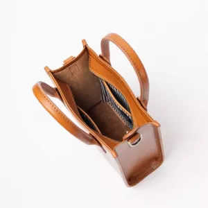 JACKIE MINI - COGNAC CLASSIC LEATHER COGNAC