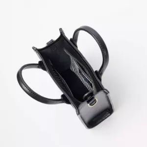 JACKIE MINI - BLACK CLASSIC LEATHER BLACK