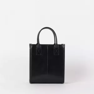 JACKIE MINI - BLACK CLASSIC LEATHER BLACK