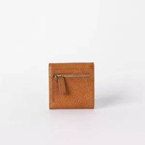 GEORGIES WALLET - COGNAC STROMBOLI LEATHER COGNAC