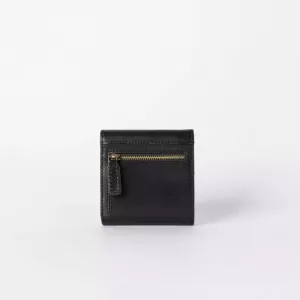 GEORGIES WALLET - BLACK STROMBOLI LEATHER BLACK