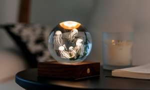 AMBER CRYSTAL LIGHT - JELLY FISH 