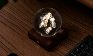 AMBER CRYSTAL LIGHT - JELLY FISH 