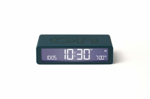 FLIP DIGITAL ALARM CLOCK DUCK BLUE