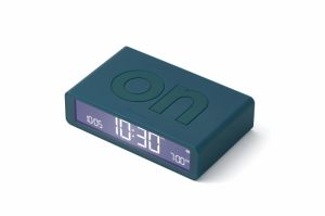 FLIP DIGITAL ALARM CLOCK DUCK BLUE