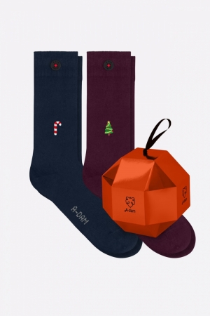 BE MERRY - CASUAL SOCKS 2PACK 