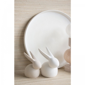 DECO BUNNY TONI L WHITE