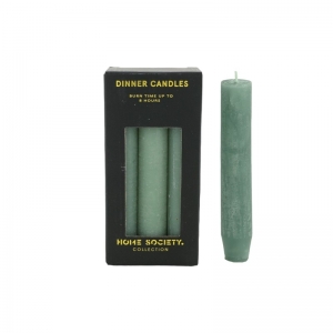 KAARSENSET S - SET VAN 6 - CELADON 
