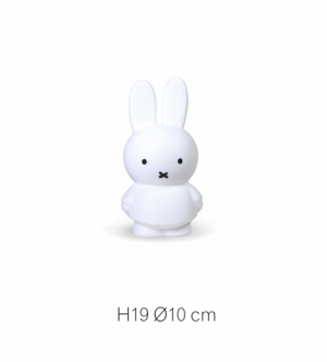 NIJNTJE PUUR SPAARPOT | H19 Ø10 CM WIT