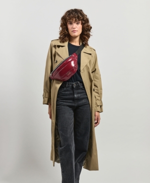BURGUNDY GLOSSY - WAISTBAG BURGUNDY