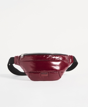 BURGUNDY GLOSSY - WAISTBAG BURGUNDY