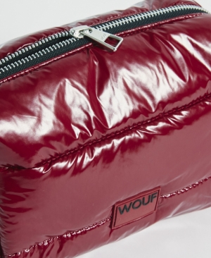 BURGUNDY GLOSSY - TOILETRY BAG BURGUNDY