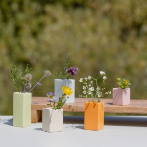 KLEINE VAASJES - SET VAN 5 