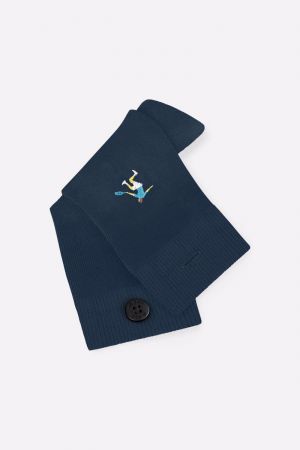 CASUAL SOCKS NAVY TENNIS PLAYER 