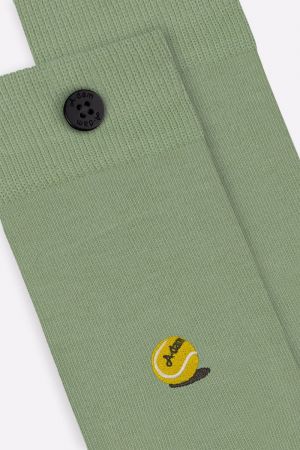 CASUAL SOCKS SAGE TENNISBALL 
