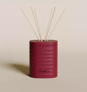 MORO HUISPARFUM - TONKA BEAN - WHITE MUSK - ROSE - BURGUNDY BURGUNDY