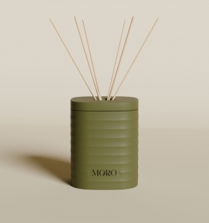 MORO HUISPARFUM  - AMBER - MUSK - GREEN - AGARWOOD GREEN