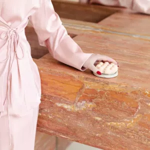 CERAMIC BAR HOLDER - ROZE PINK