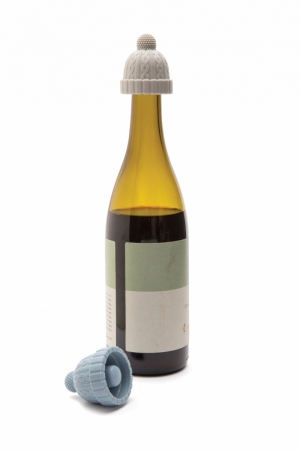 BEANIE BOTTLE STOPPERS - SET VAN 2 