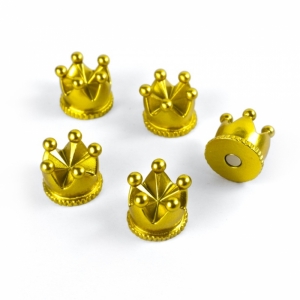 MAGNETEN - GOUDEN KROONTJES - SET VAN 5 