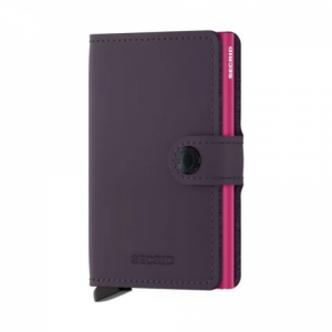 MINIWALLET MATTE PURPLE - FUSHIA PURPLE FUSHIA