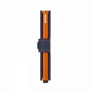 MINIWALLET MATTE NIGHTBLUE & ORANGE NIGHTBLUE/ORANG