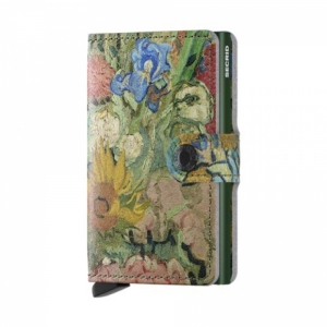 MINIWALLET ART - BOUQUET ROOD