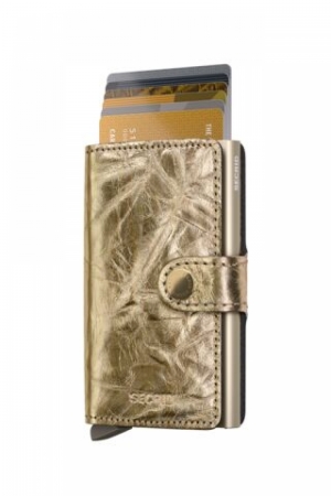 MINIWALLET CRUNCH - GOLD GOLD