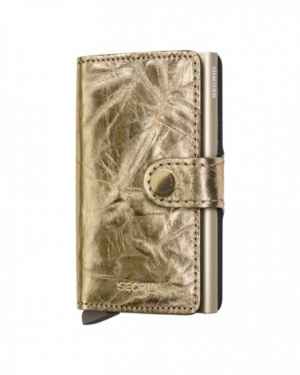 MINIWALLET CRUNCH - GOLD GOLD