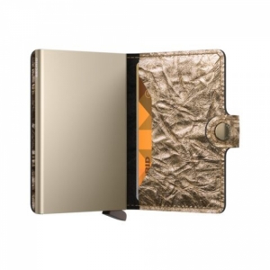MINIWALLET CRUNCH - GOLD GOLD