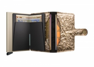 MINIWALLET CRUNCH - GOLD GOLD