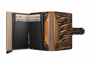 MINIWALLET ZEBRA BEIGE BEIGE