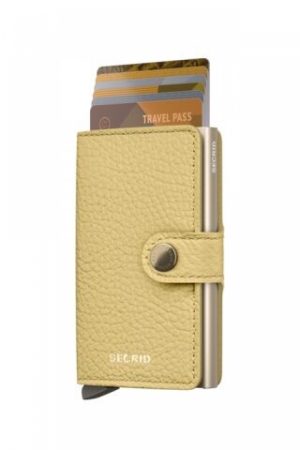 MINIWALLET PEBBLE - BUTTER YELLOW BUTTER YELLOW