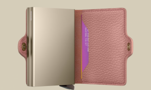 TWINWALLET PEBBLE - ROSE ROSE