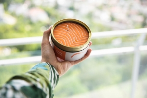 ZALM - KAARS - APPELSIEN GEUR 